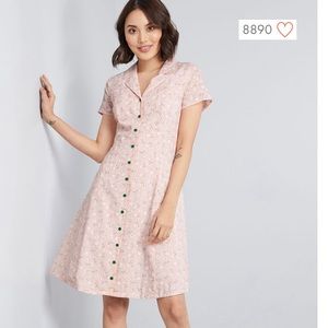 ModCloth Dynamo Shirtdress